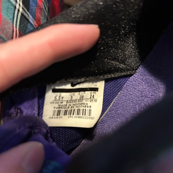 Nike Air Force 1 Low LV8 GS ‘Purple Neptune Green’ - Picture 6 of 8